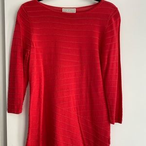 Dana Buckman ribbed watermelon tunic